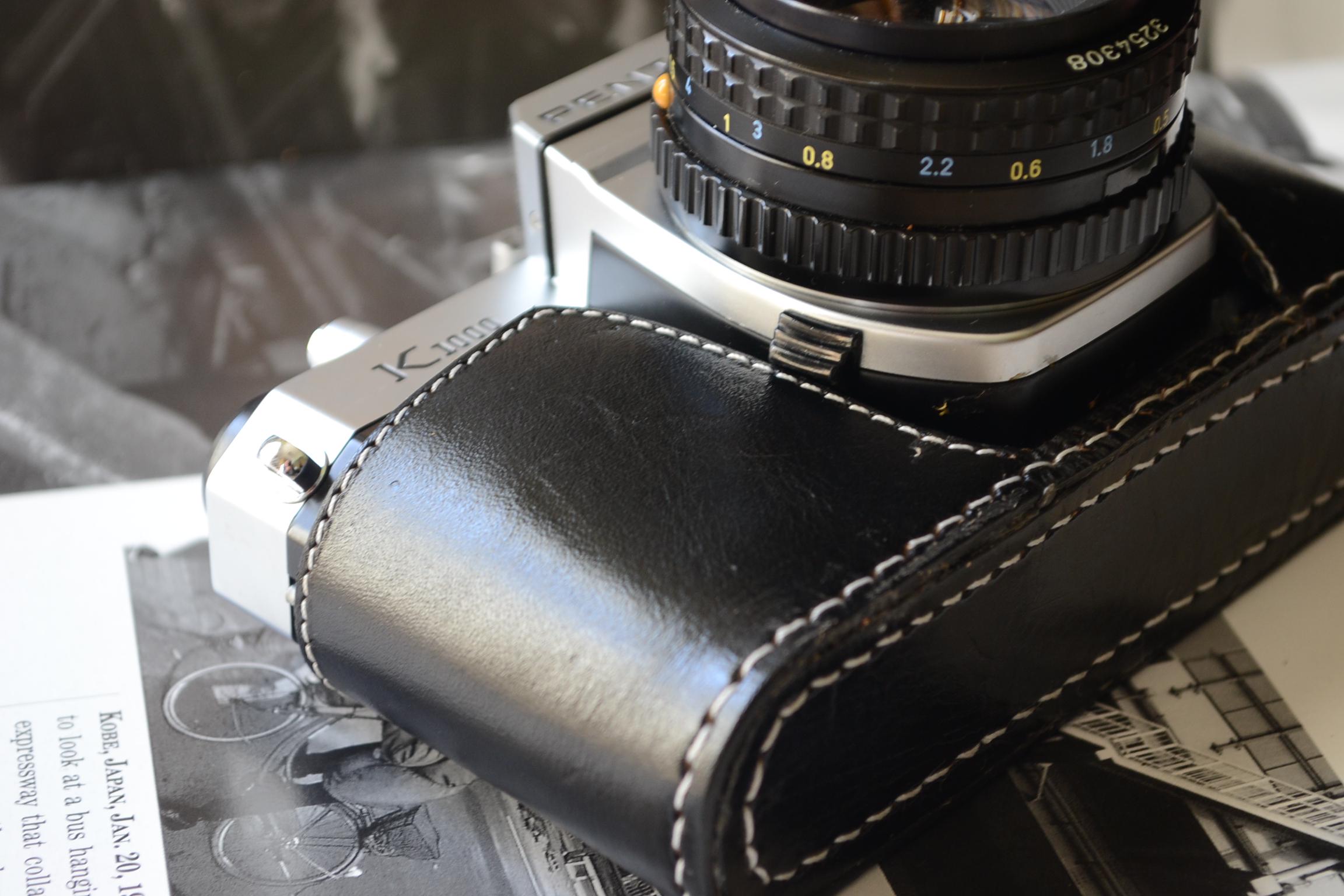 Nikon Nikkormatカメラ用レザーハーフケース - Etsy 日本