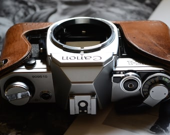 Canon AE-1 PROGRAM ケースセット Handmade Genuine Leather Half Case Cover For Canon AE-1 AE-1P A-1
