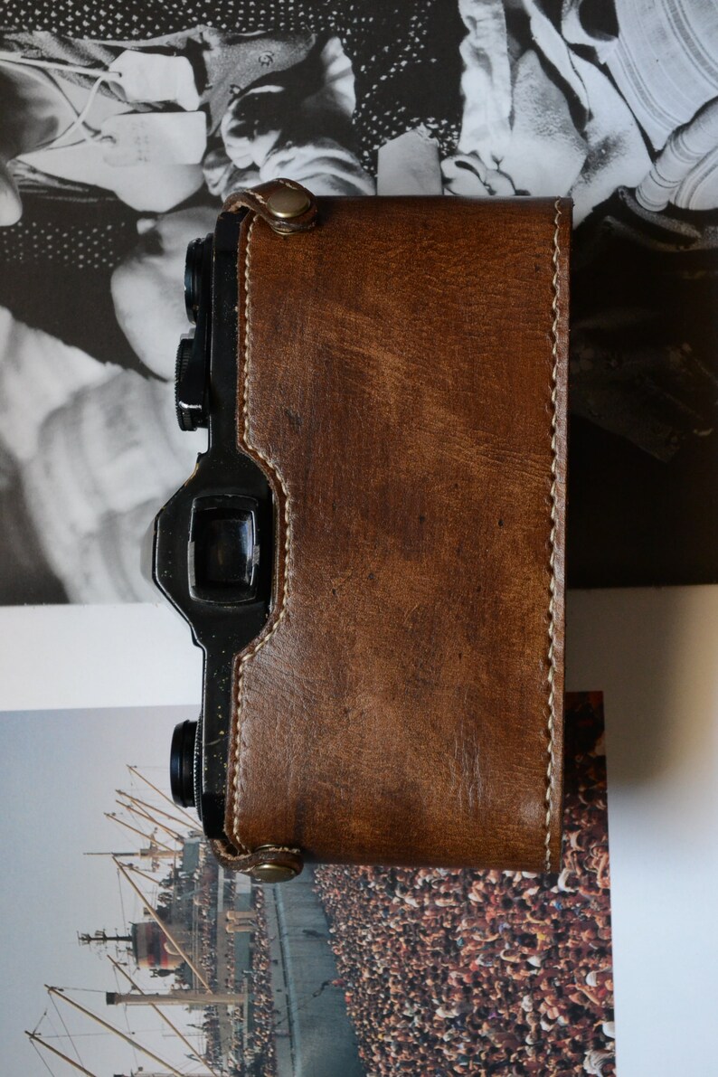Leather Half Case for Pentax K1000 SV & Spotmatic Camera Etsy