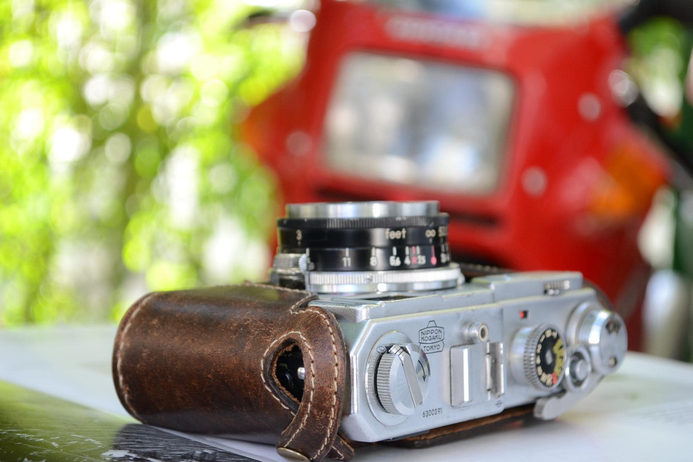 Leather full case for Nikon rangefinder cameras