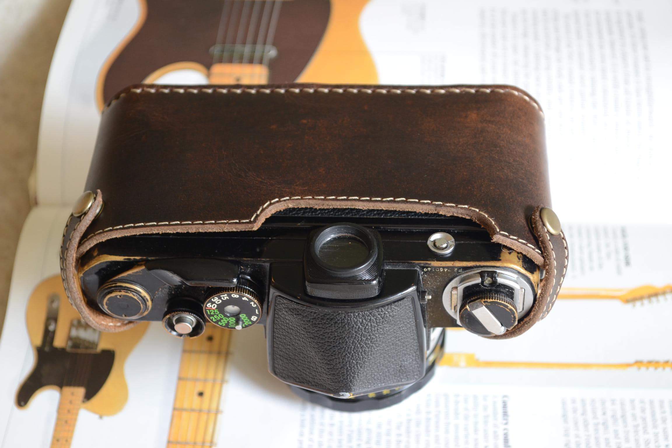Nikon F2 専用 本革 ボディケース Original F2A F2AS ブルタイプ TP