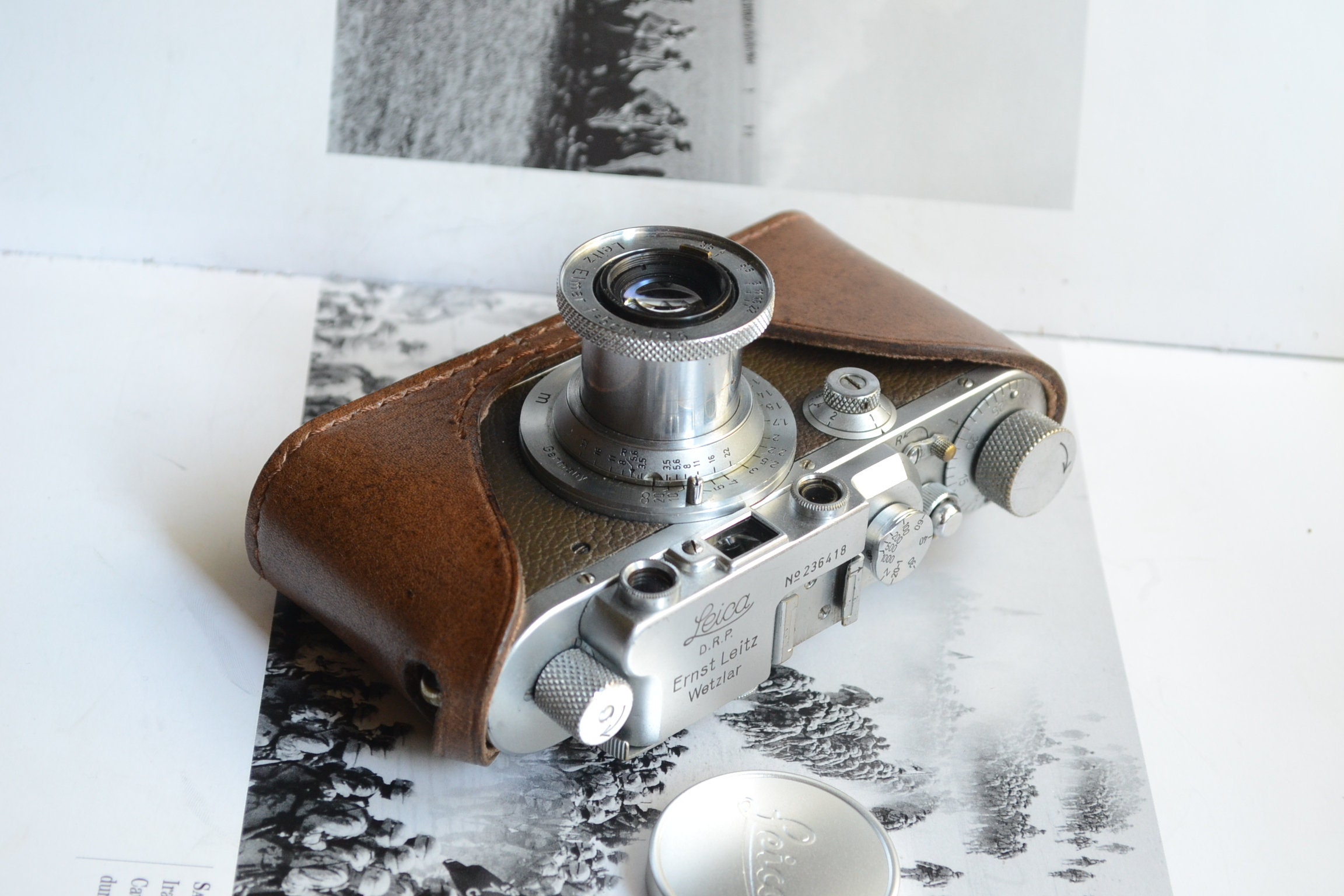 Leather Half Case for LEICA Iiic Rangefinder Camera - Etsy