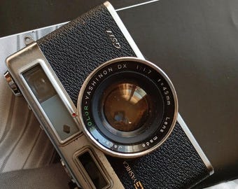 Halve leren tas voor Yashica Electro 35