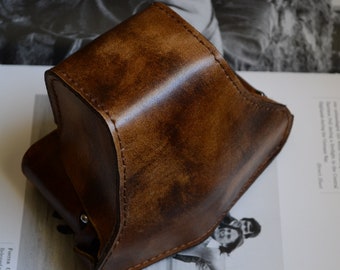Leather full case for Olympus OM series film cameras