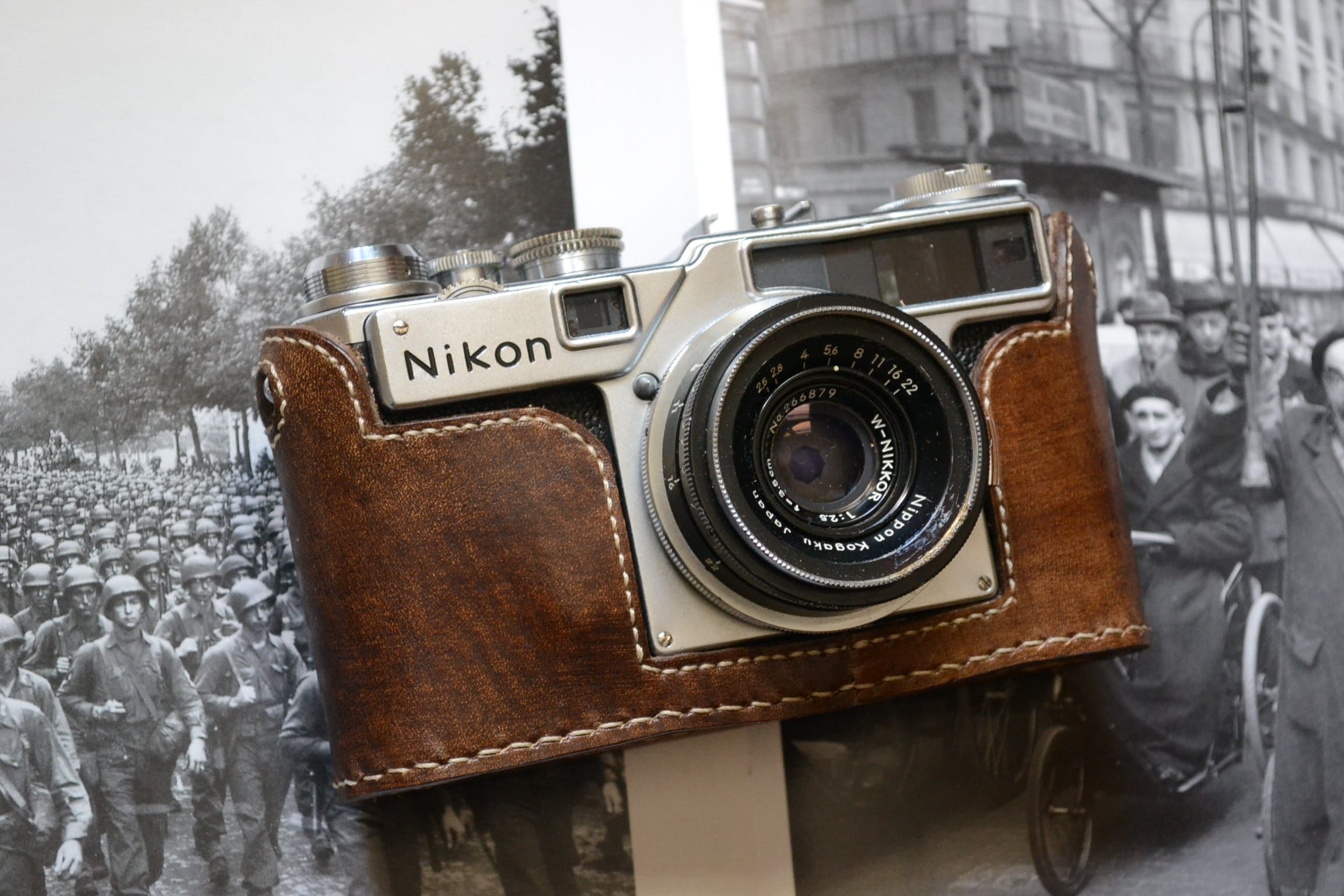 Leather Half Case for Nikon S3 SP Rangefinder Camera - Etsy Leather Half Case for Nikon S3 SP Rangefinder Camera - Etsy