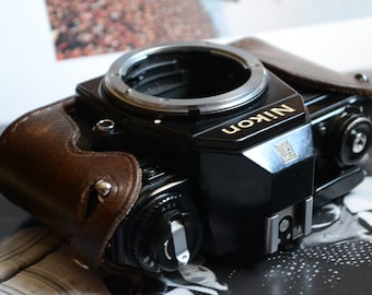 Nikon EMカメラ用レザーハーフケース - Etsy 日本