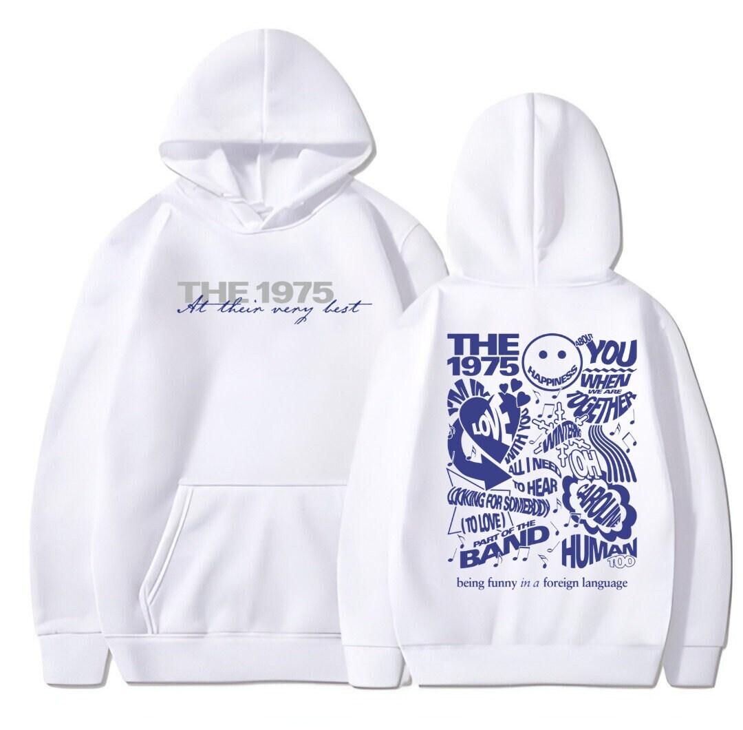 Robbers The 1975 North America Tour 2022 Double Sided Hoodie