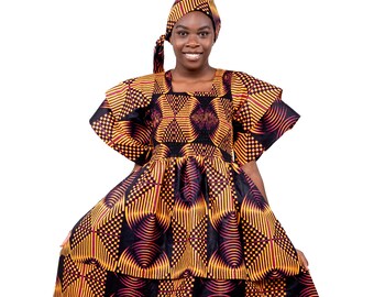 high low ankara dresses