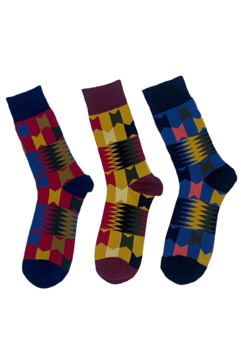 Kente SocksTraditional African Design SocksPremium Etsy
