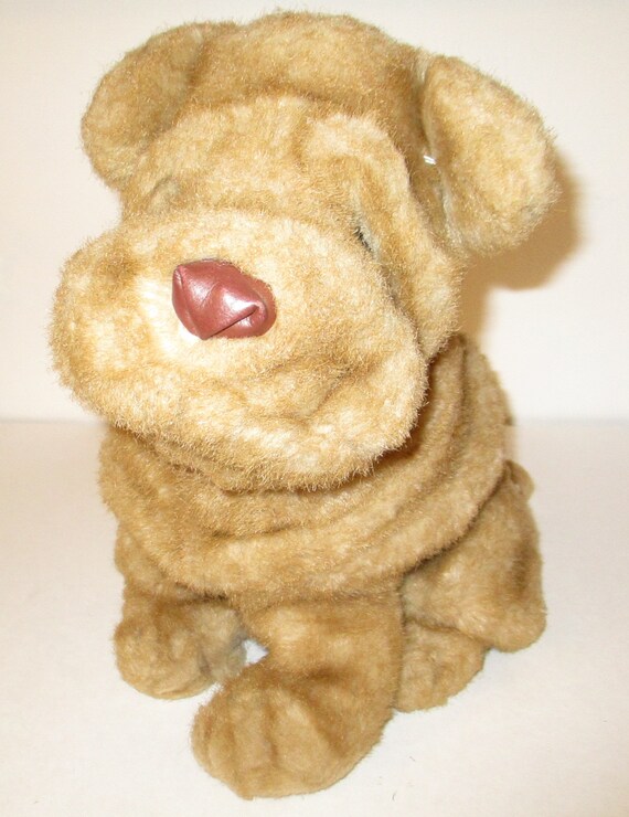 chinese shar pei stuffed animal