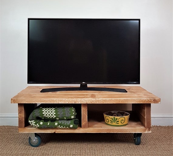 Featured image of post Wood Tv Stand On Wheels - Choose from contactless same day delivery, drive up and more.