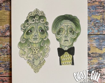 Greeting card for the Newly Dead, Horror Greeting Card, Spooky love card, Spooky wedding, spooky anniversary,