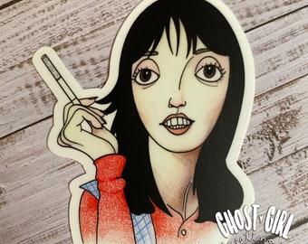 Vinyl Sticker: Wendy, Horror art, 80s horror, horror movie sticker