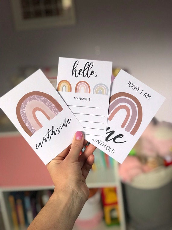 rainbow baby accessories