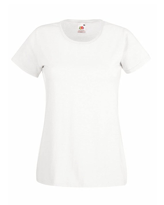 Fruta del telar camisetas blancas baratas camisa 100% algodón al por mayor  5/10/20 pack -  México