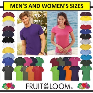 Fruit of the loom camisetas blancas baratas camisa 100 Algodon al por mayor paquete 5 10 20 Etsy Mexico