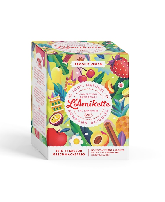 Box of 3 sachets L'AmiKette