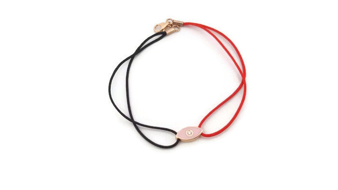 Enamel Bracelet 14K Rose Gold Enamel Bracelet Setting Etsy