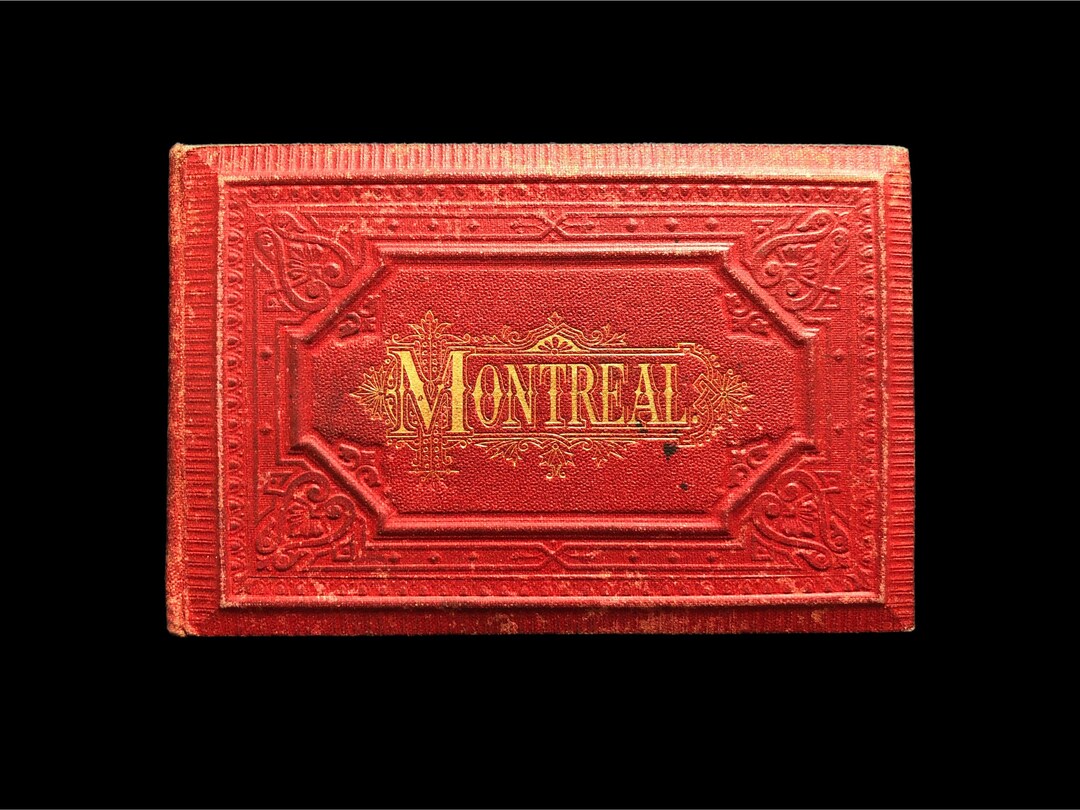 Montreal Souvenir Photo Book 18 Panels Etsy