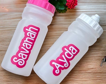 BARBIE INSPIRED - Girls, Boys  no leaks Water / Drinks Bottle - Ideal Gift for School