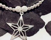 925 Silber Star Armband, Steampunk, Stacking-Armband, wünschen, besten Freund Armband, Freundschaft Geschenk,