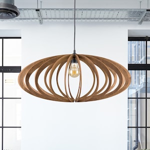 large ceiling light, hanging lamp, wooden light shade, lamp fixture, dining light, hanging lamp, nordic design, chandelier, pedant light