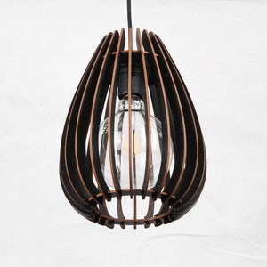 Small decorative ceiling light / lamp shade / wooden light / light fixture / pedant light / geometric design / modern lamp / Scandinavian