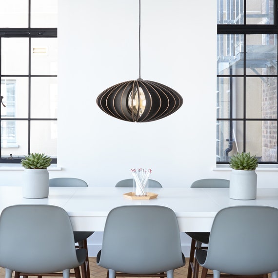 Grey wood on sale ceiling light