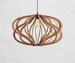 Wooden ceiling light,  Scandinavian light shade, lamp fixture, dining light, hanging lamp, chandelier, dining light, geometric lamp 