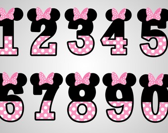 Download Minnie birthday svg | Etsy