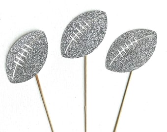 Football Cupcake Toppers