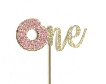 First Birthday Donut Cake Topper