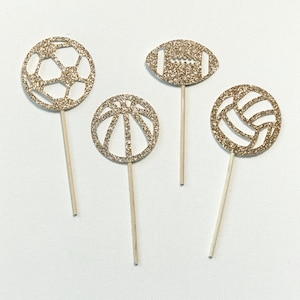 Sports Cupcake Toppers