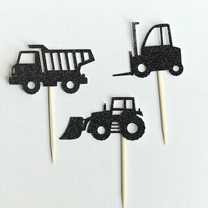 Construction Cupcake Toppers