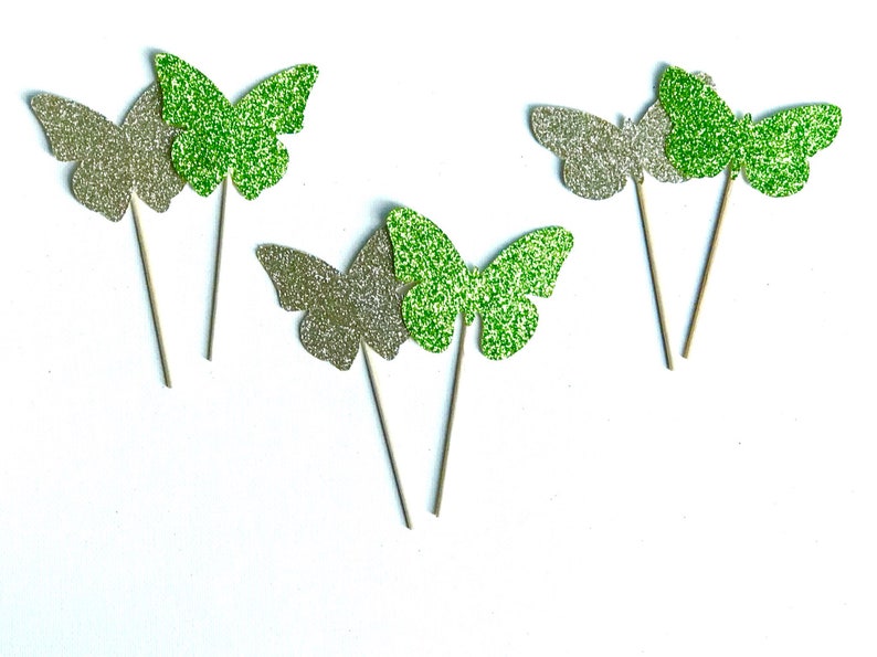 Butterfly Cupcake Toppers Etsy