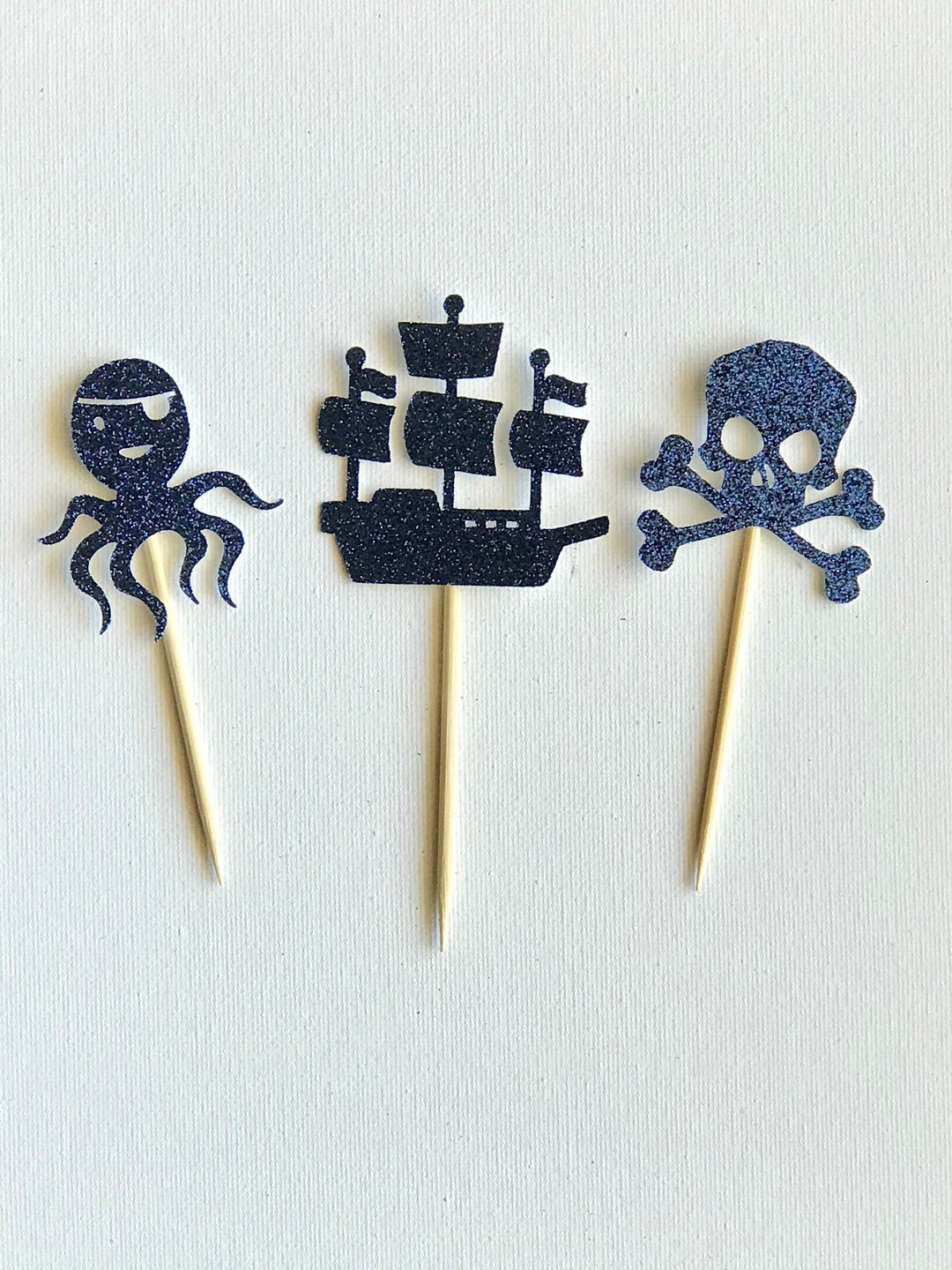 Pirate Cupcake Toppers Etsy