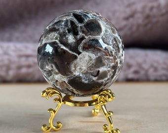 Druzy sphalerite sphere/crystals