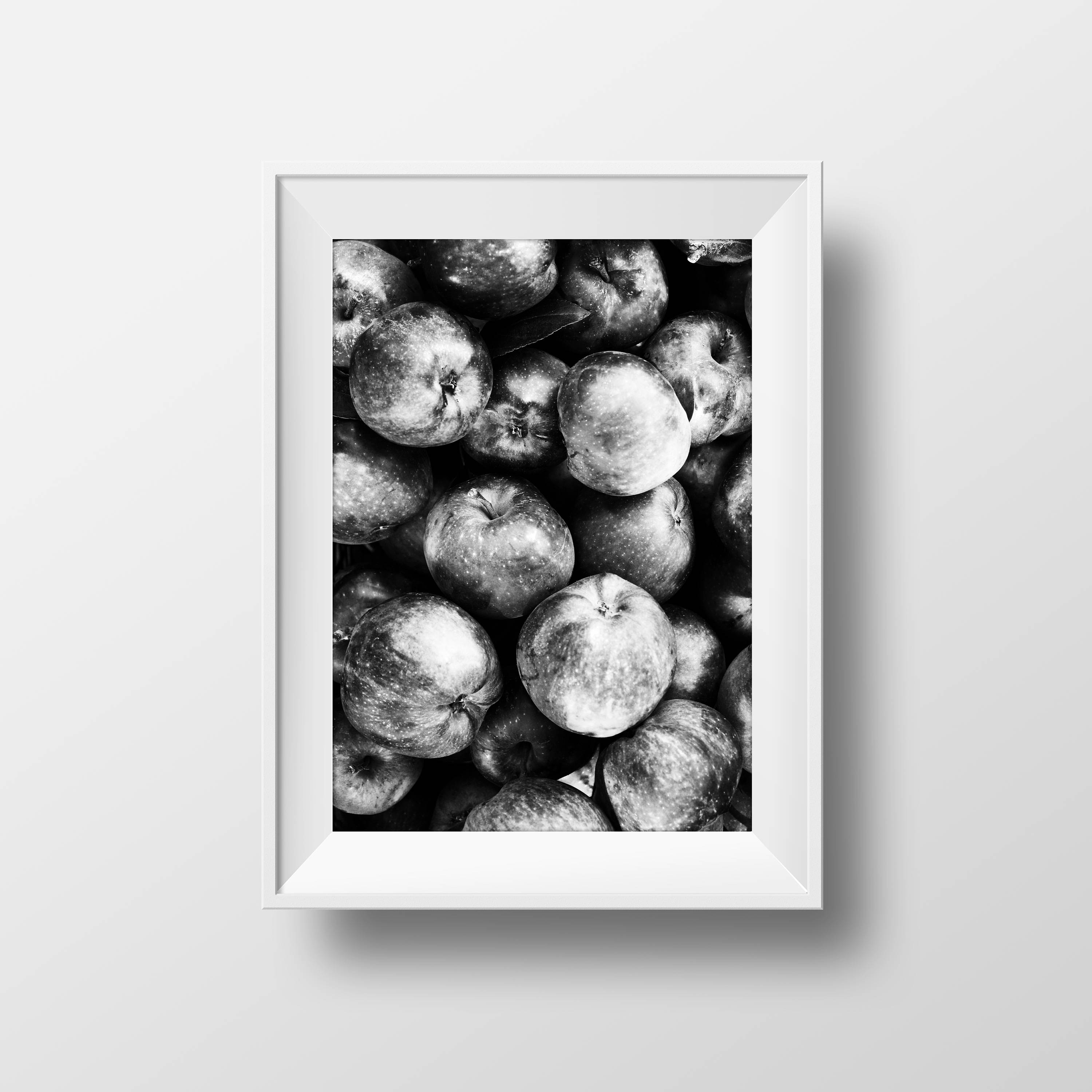 Apples Print Printable Kitchen Wall Art Kitchen Decor Food Etsy