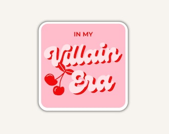 In My Villain Era Vinyl Stickers