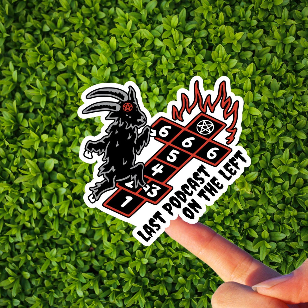 Satanic Hops Hail Yourself Hop Scotch Satan Pentagram Vinyl Sticker - Last Podcast ...