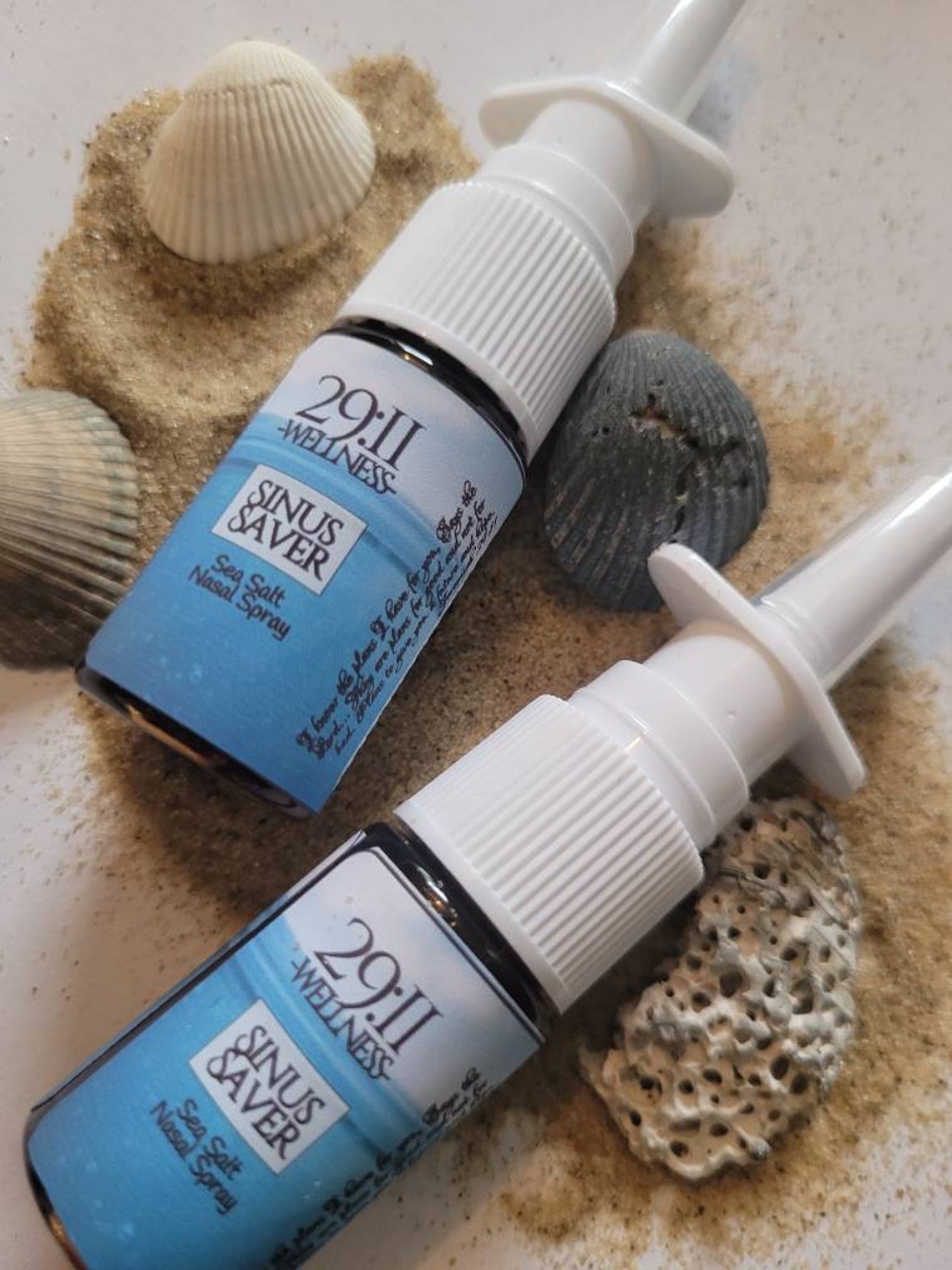 Sinus Saver sea salt nasal spray with silver Etsy Nederland