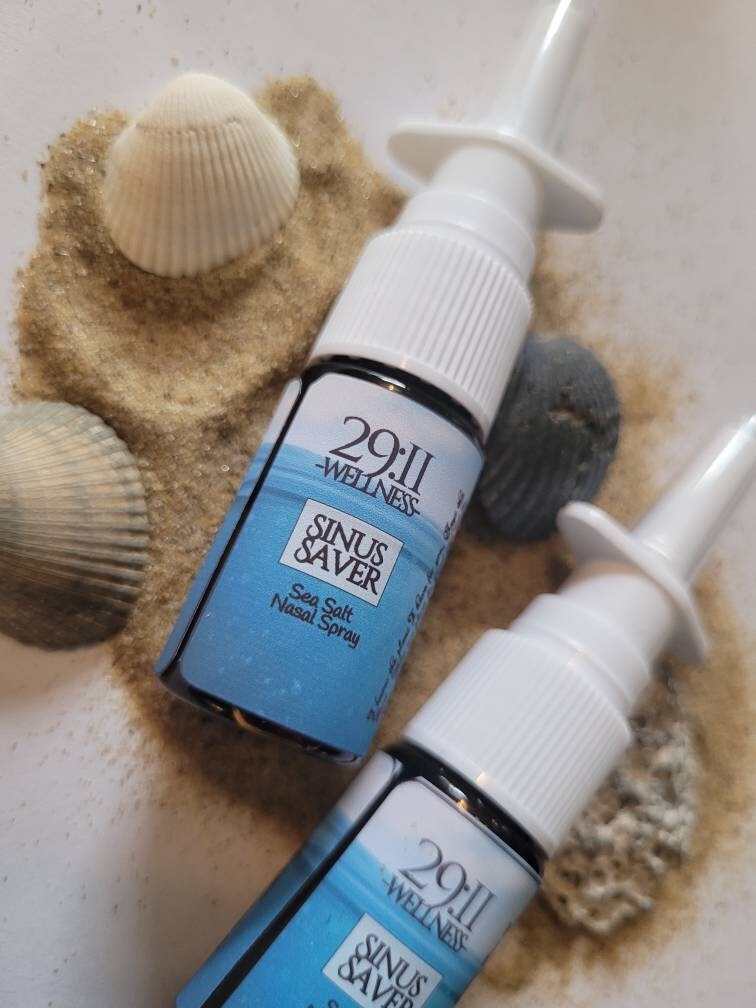 Sinus Saver (sea salt nasal spray with silver)