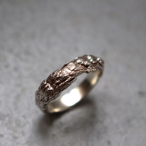 Brutalist ring men, Heavy silver ring oxidized silver ring, Modern Artisan silver ring