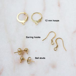 Celestial Moon and stars threaded dainty long earrings waterproof gold plated stainless steel dreamy fairy core jewelry image 3