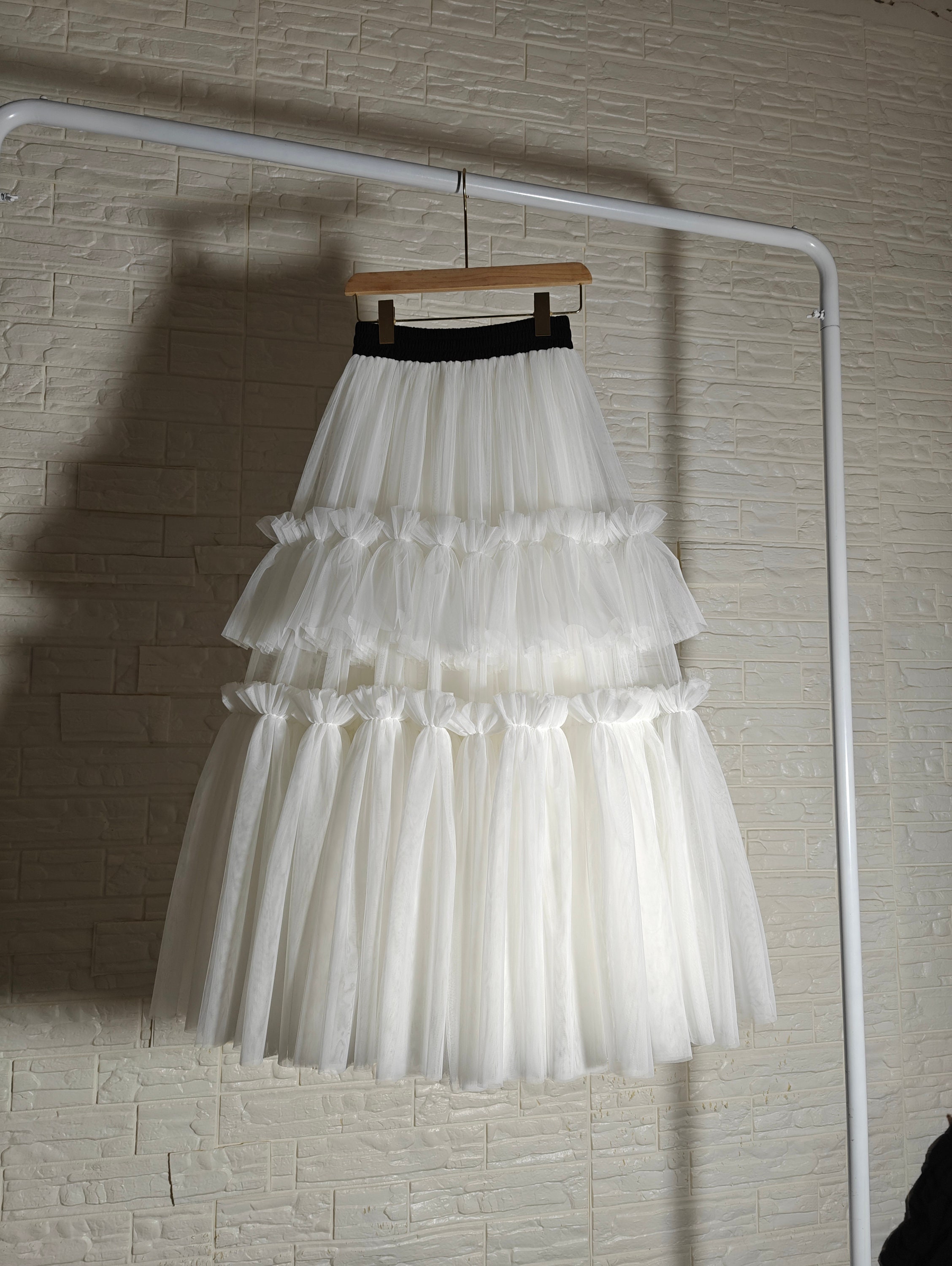 tiered tulle skirt | Acka.｜ エーシーケーエー｜公式