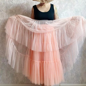Women Tulle Skirt, Party Skirt, Green Skirt, High Waist Skirt,Tutu Skirt,Midi Skirt,Plus Size Bridesmaid Skirt,Elegant Adult Puffy Skirt