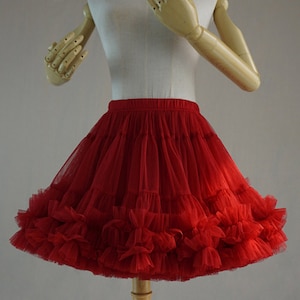 Layered Tulle Skirt: High Waist A-Line, Custom Versatile Skirt