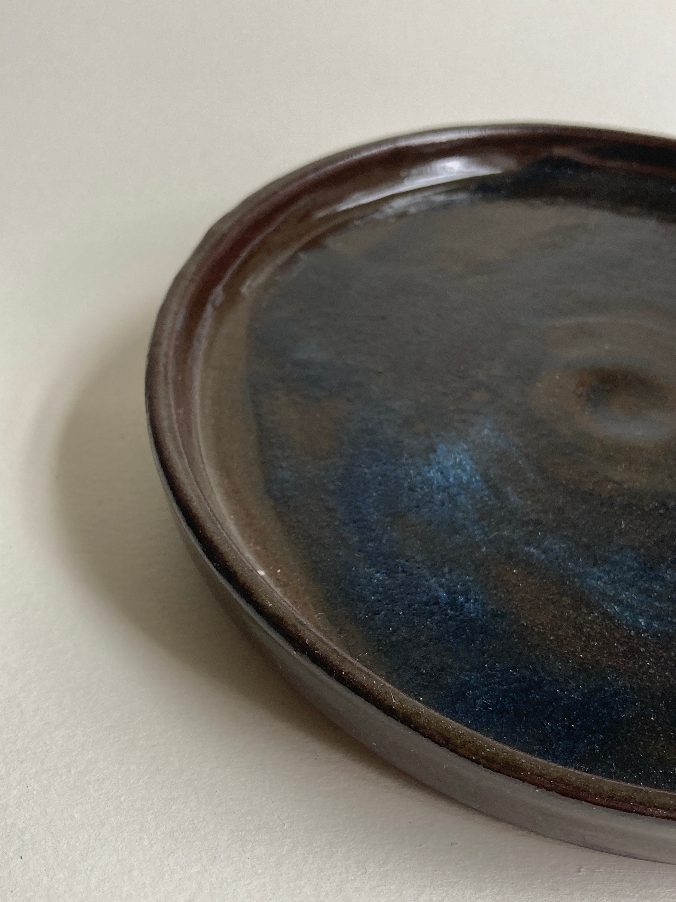 Hand thrown plate set of 4 Pottery Ceramics Etsy