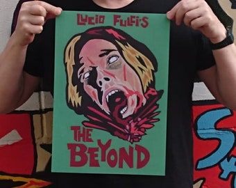 A3 'Lucio Fulci's The Beyond' Portrait Poster