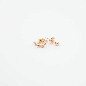 Steenbok dec 22. -19 Jan. Dierenriem asymmetrische oorbellen 925 zilver goud/zilver/ROSEGOLD plated ster sterrenbeeld